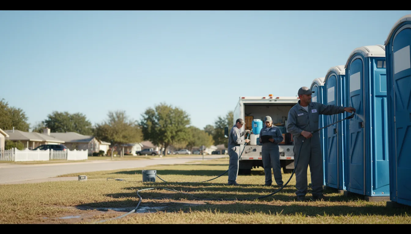 Long-Term Portable Toilet Rental in Rocky, OK near me